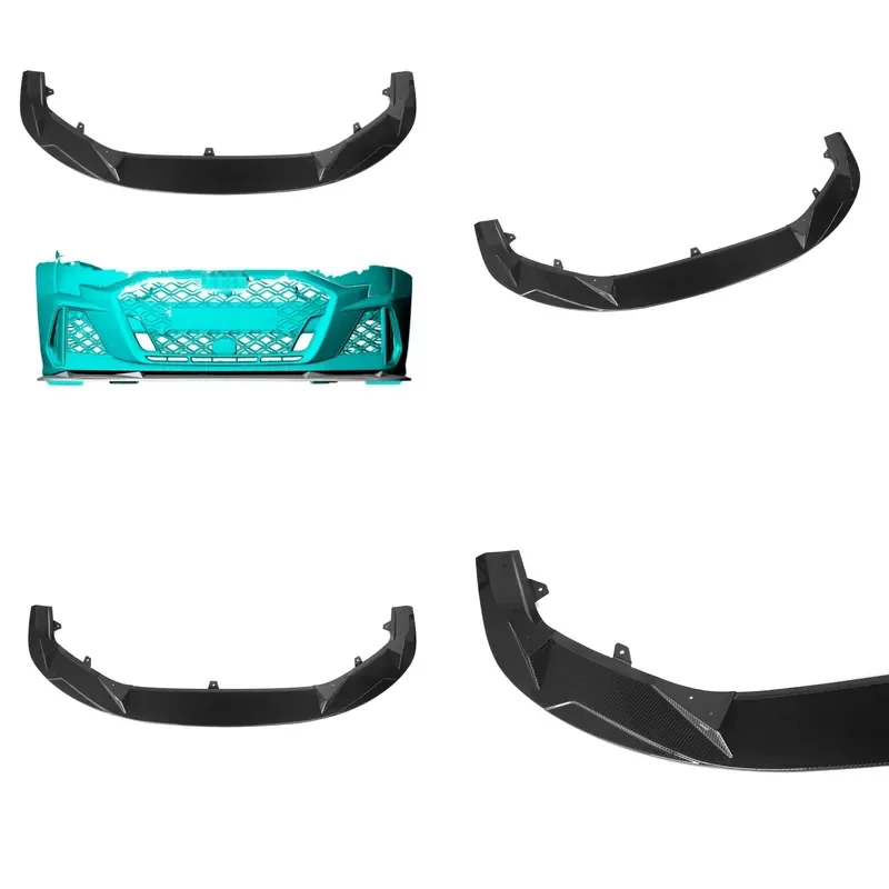Dry Carbon Fiber Type J CT Front Lip Spoiler for Audi RS3 8Y 2025 Plus RS3 8Y Front Lip