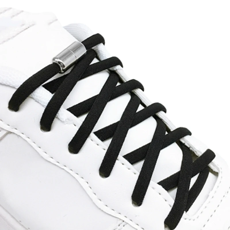 

Эластичные шнурки без бретелек 100, детские металлические шнурки с замком, спортивная обувь для взрослых, быстрые шнурки, полукруглые шнурки, ленивые шнурки