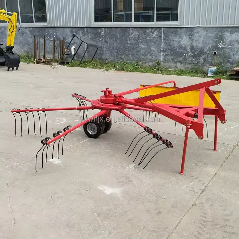 2026 Other Farm Machines Tractor Linked Rotary Hay Raker Grass Collector Machinery
