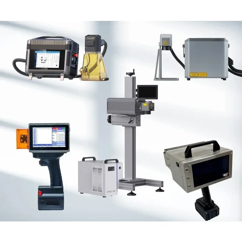 Handheld electric laser marking machine and cleaning machine are compact