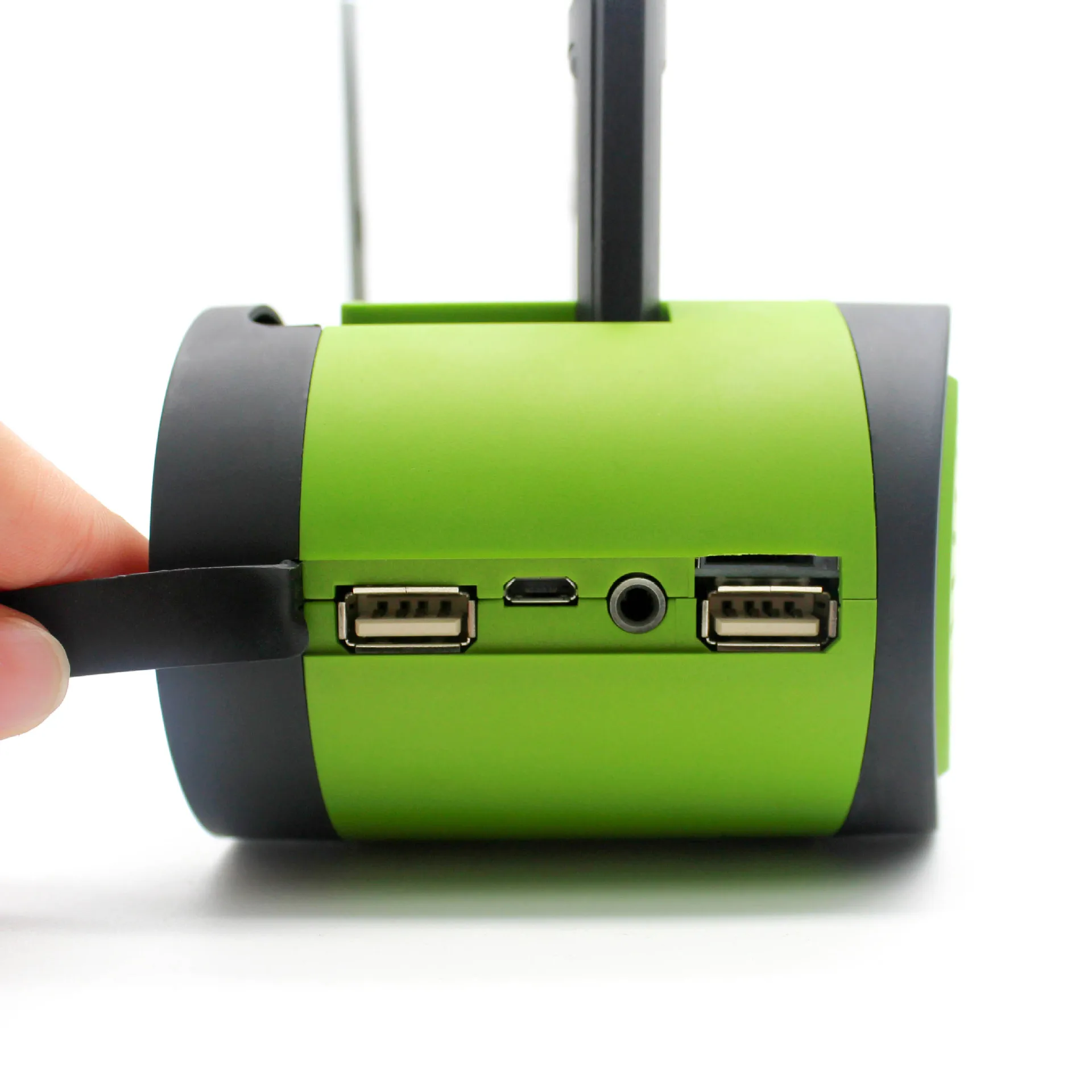 MD-093 Solar Feuer Notfall Radio MP3-Player Taschenlampe Notfall Hand bin FM Radio