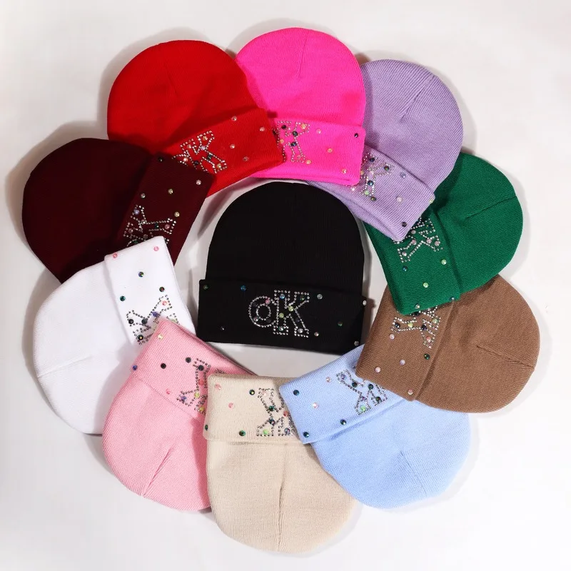 

Men's Women's Beanie Hats Sequined Knitted Hats Elastic Unisex Hats Breathable Brimless Hats Fashionable Winter Hats Soft Hats