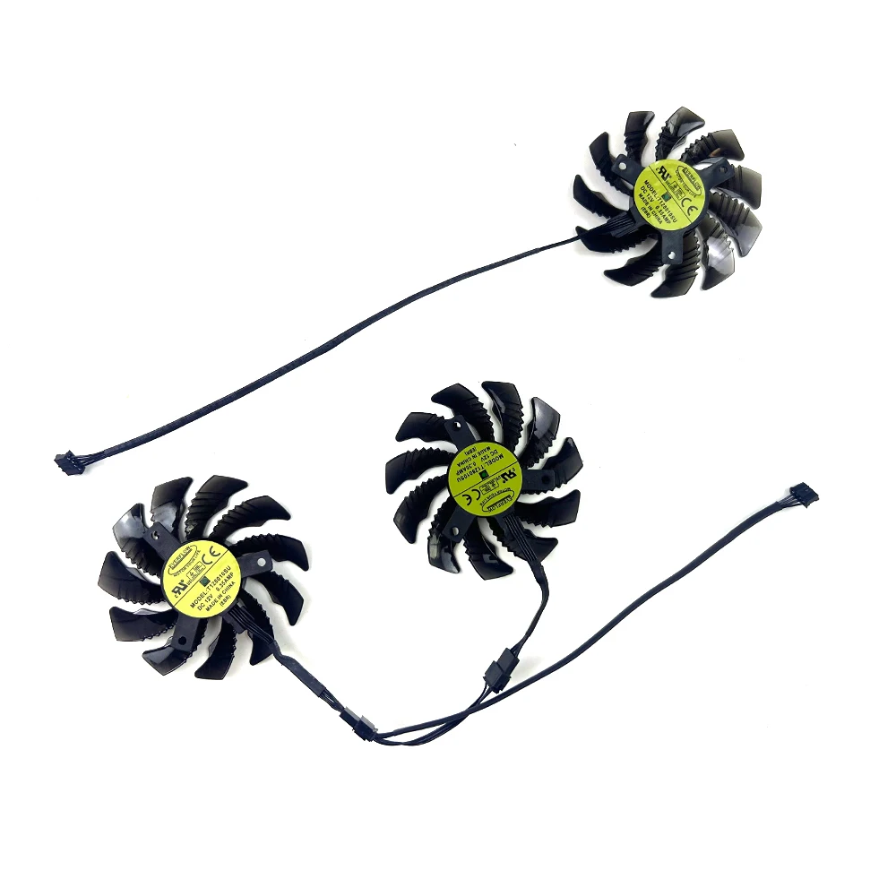 78mm T128010SU RTX3060 3060Ti Graphics Fan For GIGABYTE GeForce RTX 3060 RTX 3060 Ti Vision OC 3X WINDFORCE Video Card Fan