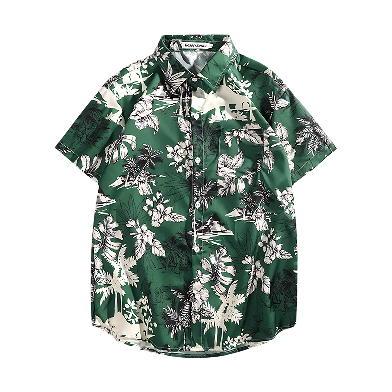 Hawaiiaanse stijl shirtset voo - Summer Clothes Fashion recensie en prijs