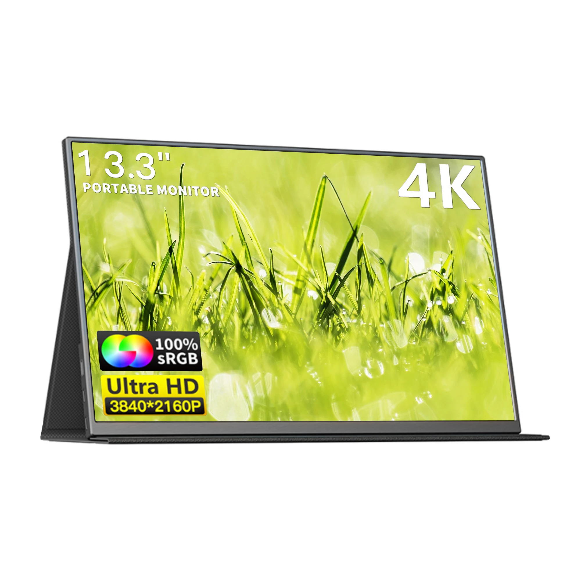 Pantalla táctil 4K UHD para ordenador portátil, Monitor de 13,3 pulgadas, IPS, 100%, SRGB, HDR, gran oferta