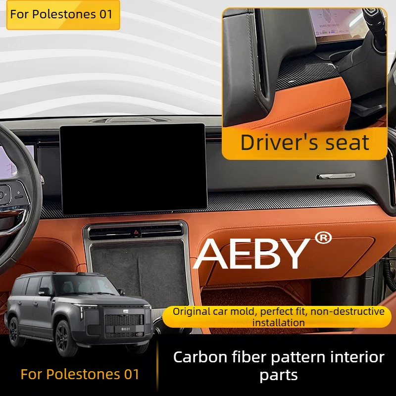 

AEBY For Polestones 01 Door Trim Strip,Interior Door Panel Trim,Scratch Protection,Car Door Edge Guard Strip,Accessories