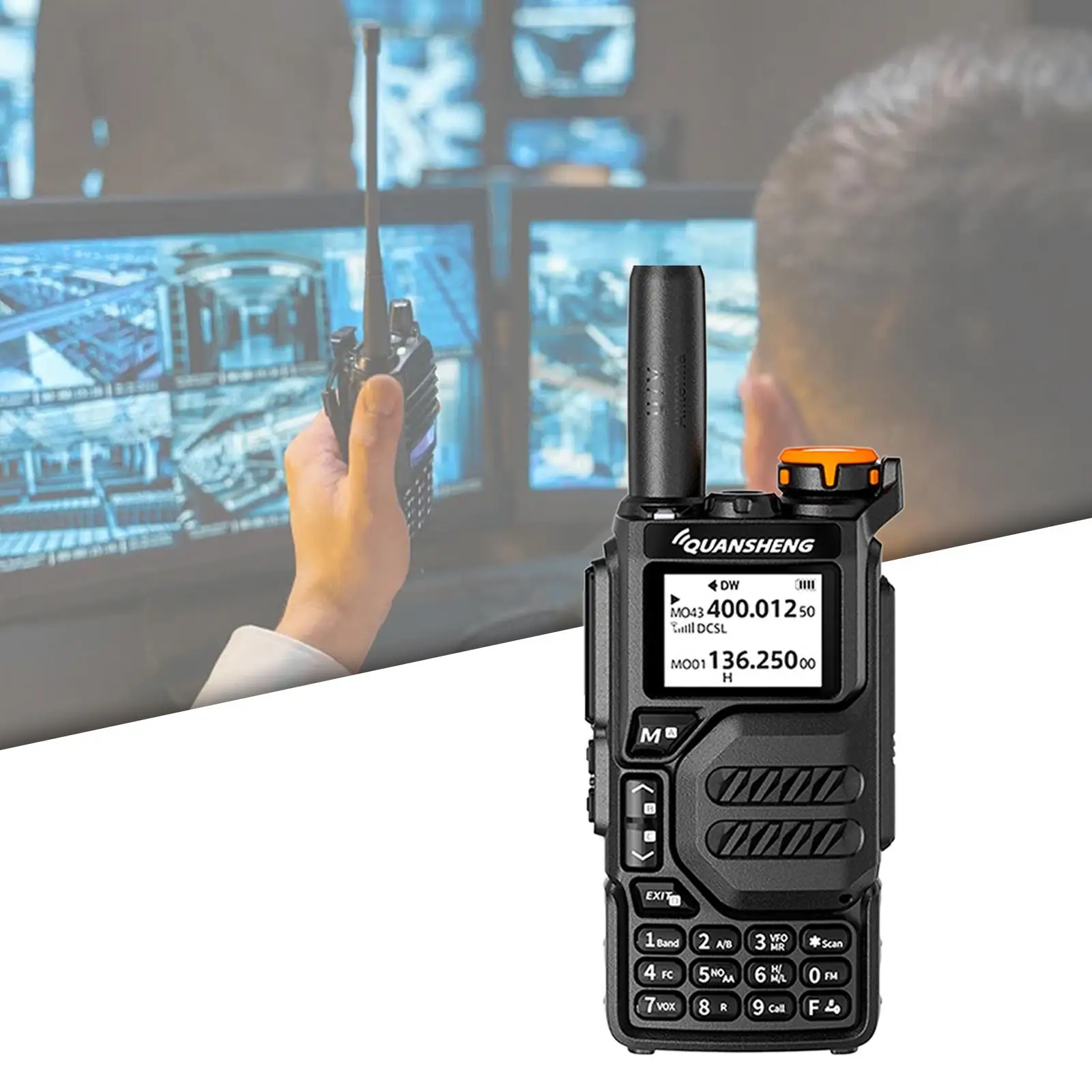 Uvk5 Two Way Radio Walkie Type C Charging Port Multifrequency Handheld Radio