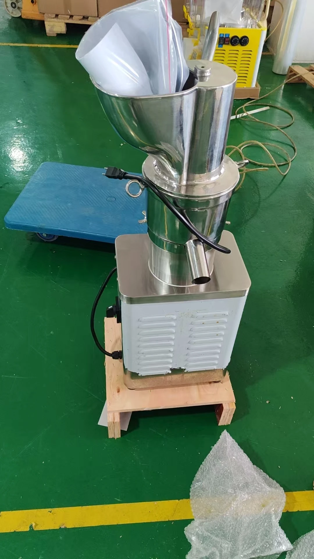 حار بيع الفولاذ المقاوم للصدأ التجارية 304 آلة استخراج العصير الخضار والفواكه عصارة البرتقال آلة عصارة الفاكهة #6