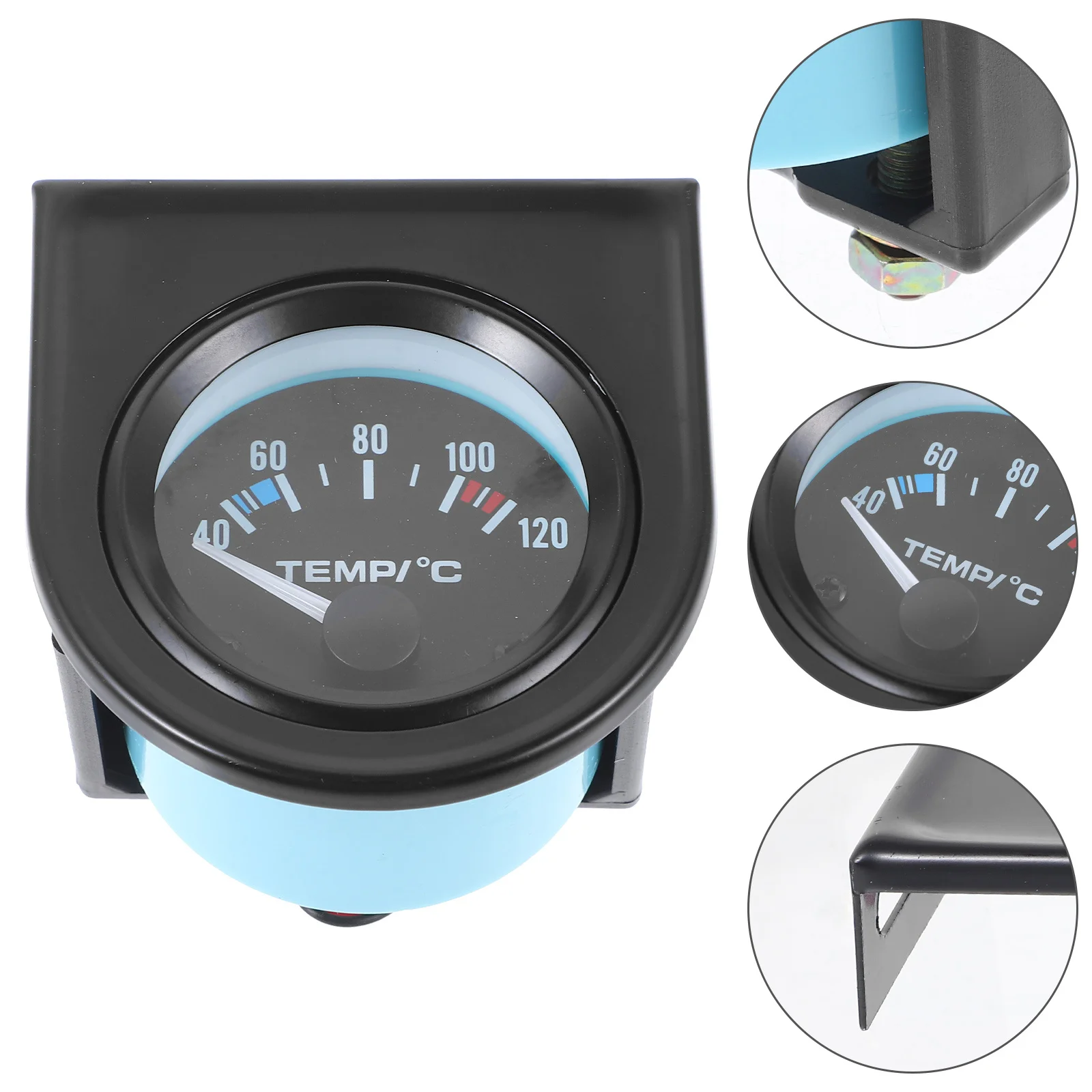 

Water Temperature Gauge 52Mm Aluminum Alloy Temp Meter For Car Truck Boat Vehicle Engine Mechanical Temperature Indicator