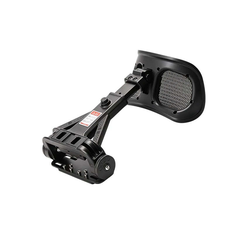 Special Modified Parts for Takeaway Riders Adjustable Retractable Backrest for Long-term Riding Soothing Waist Support