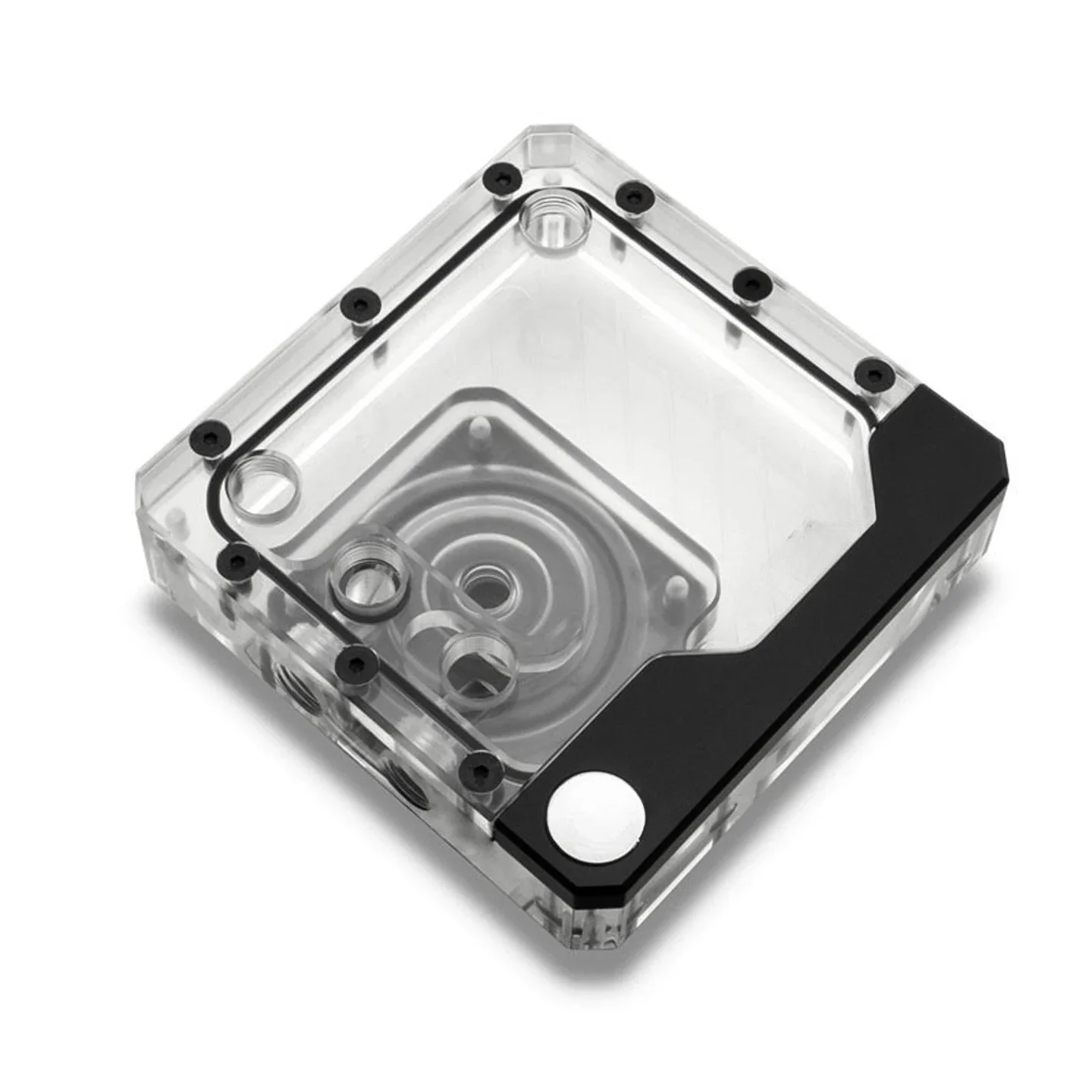 Kinetic FLT120 240 360 square water-cooled water tank D5/DDC pump box integrated