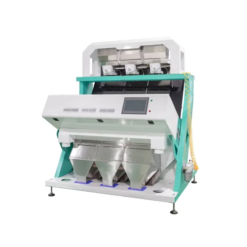 YWM Certificate ZONELINK Grain Product Making Machines Ccd Rice Color Sorter Color Sorter Price Grain Sorting Machine