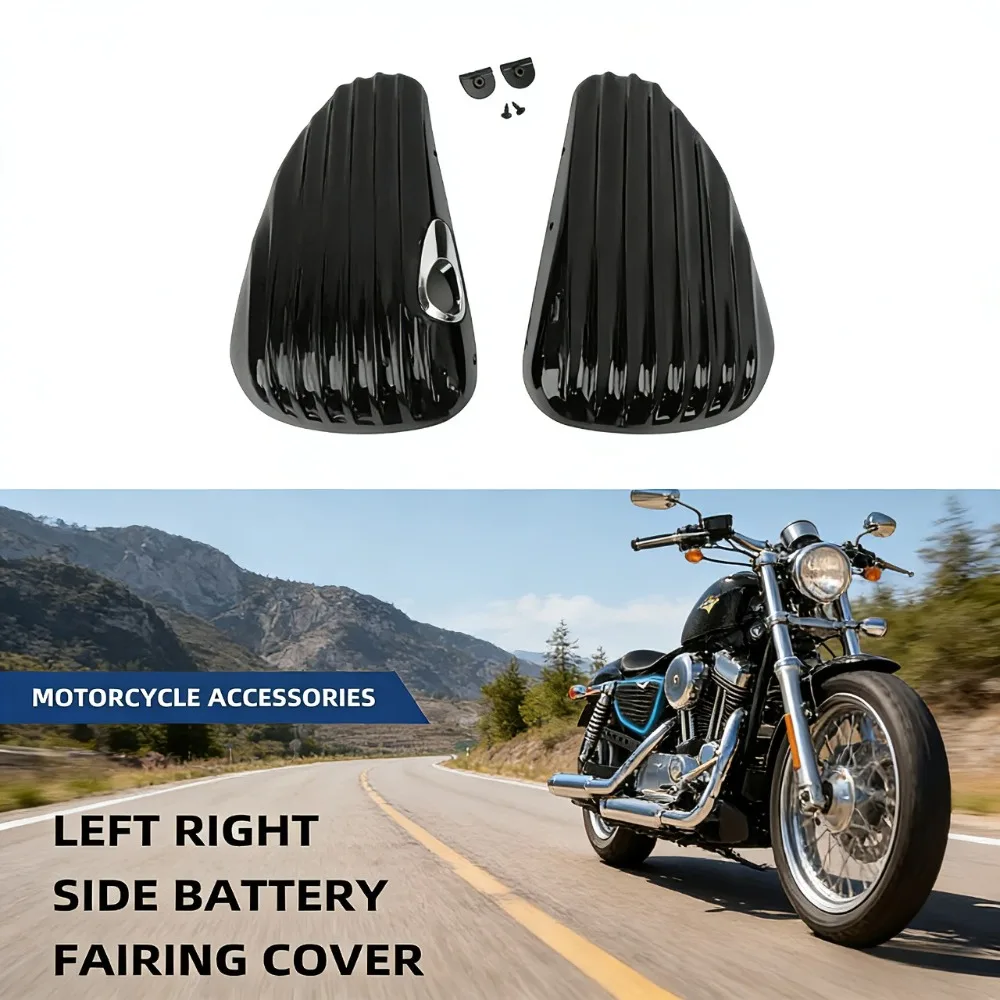 

Левая боковая крышка аккумуляторного отсека для мотоцикла Harley Sportster XL1200 883 X48 2012-2022.