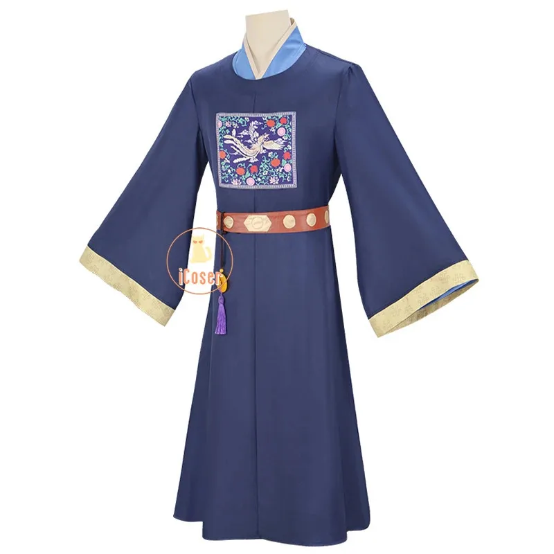 Jinshi Cosplay Costume Fantasy Anime The Apothecary Diaries Disguise for Men Roleplay Hanfu Outfits Halloween Carnival Clothes - view 2