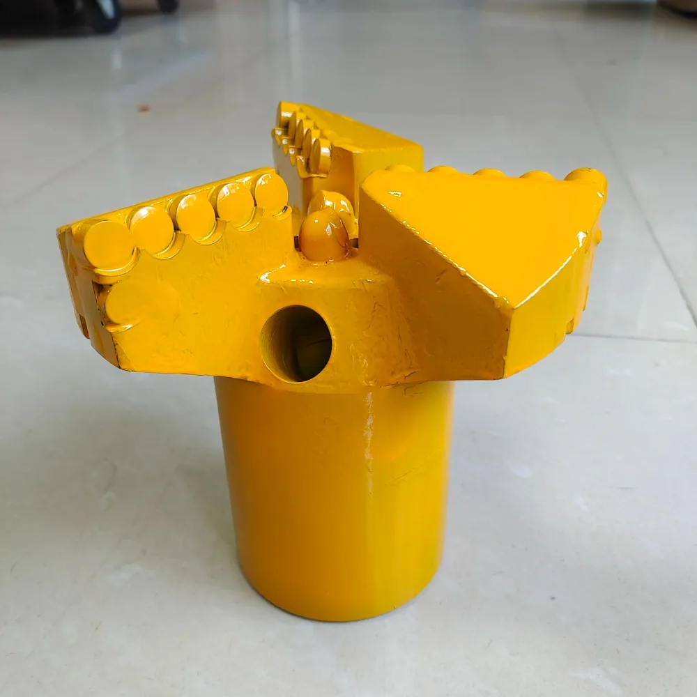 1pc Water Well Drilling Bit OF Drilling Machine Part/3 Wings Diamond Compact PDC Drill Bit Geological Prospecting