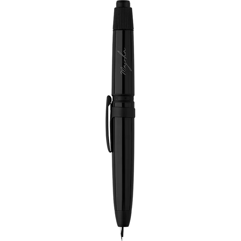 Smooth MAJOHN A3 Fountain Pen Retractable Fine Nib 0.4mm/0.5mm with Clip Ink Writing Gift Pen Office School Supplies Gift Pens