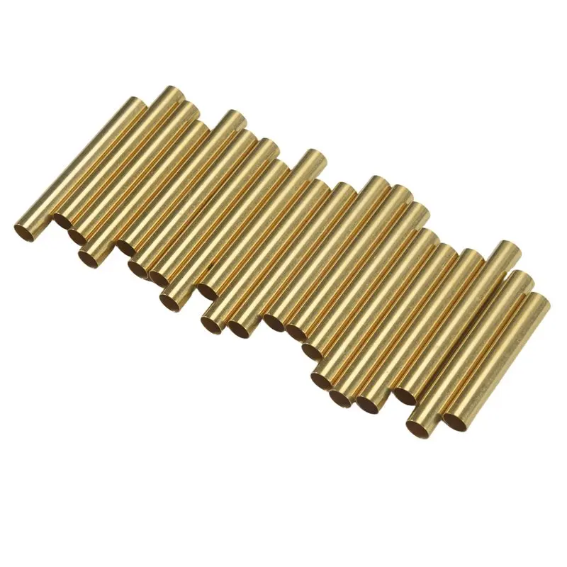 

A20F-20Pcs 7Mm Slim Pen Pen Transfer Brass Pen Replacement Accessories For DIY Pen Making Office Supplies Friends Gifts