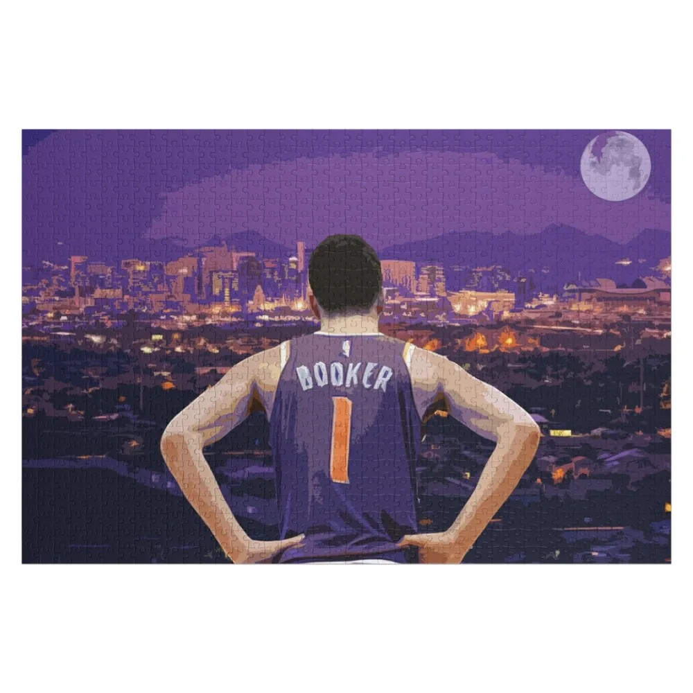Devin Booker Jigsaw Puzzle Custom Kids Toy Toddler Toys Iq Custom Name Wood Puzzle