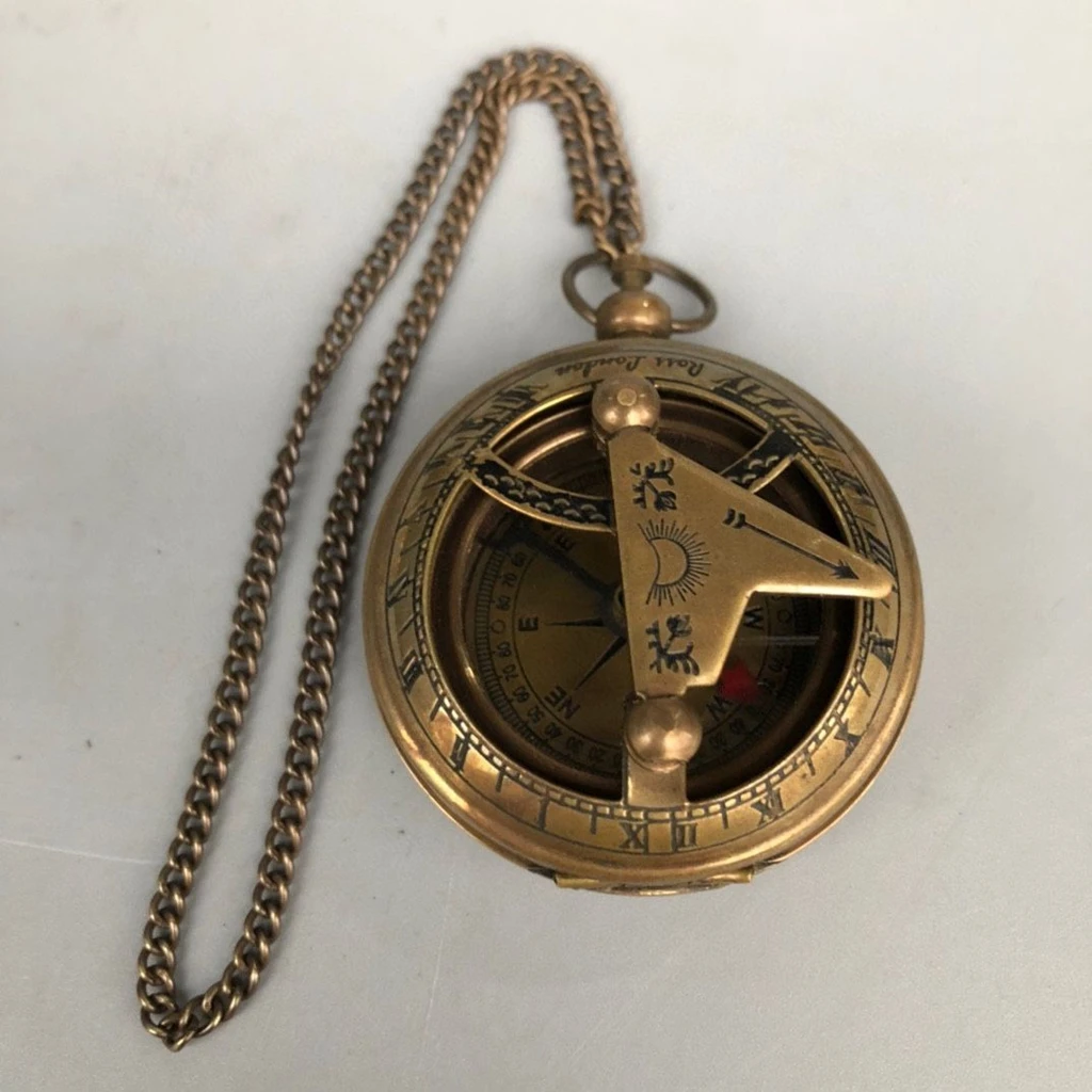 Boutique collection of pure copper compass ornaments