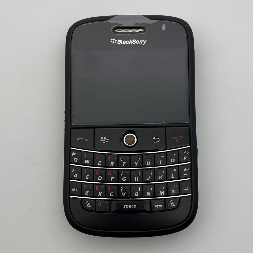 الأصلي بلاك بيري بولد 9000 GSM 2G 3G الهاتف الخليوي المحمول 2.4 "2MP WIFI QWERTY لوحة المفاتيح BlackBerry OS غير مقفلة الهاتف المحمول