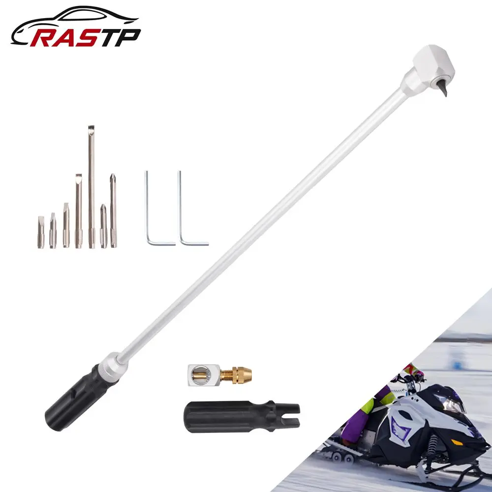 RASTP-Motorcycle Carburetor Pilot Screw Adjustment tool 19IN 90°Oblique Screwdriver Adjuster TC089
