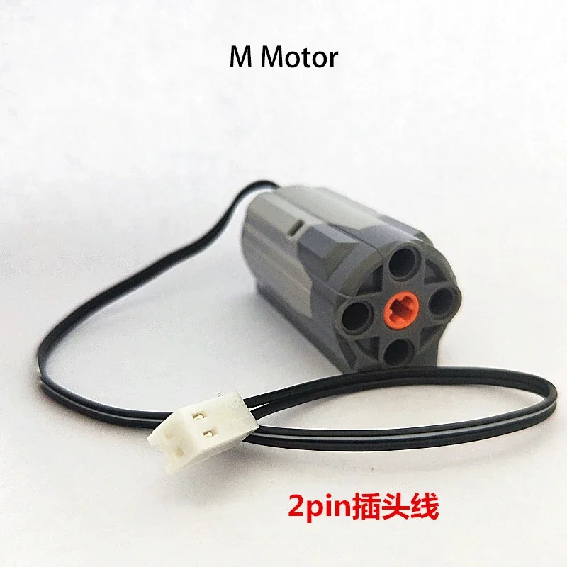 MOC M L XL Motor Servo Power Functies Motor High-Tech Onderdelen Multi PF 8293 8883 Model Bouwstenen Compatibel met LEGO