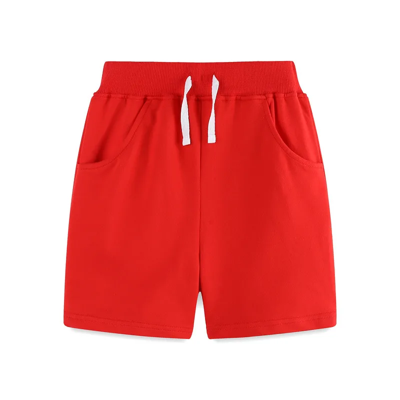 

Jumping Meters 2-7T Plain Boys Girls Shorts Summer Drawstring Kids Solid Short Baby Pants Children's Clothing