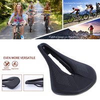 1pc Hollow Gel Cycling Cushion Comfortable Bicycle MTB Mountain Road Bike Seat Exercise Bike Saddle for Men and Women