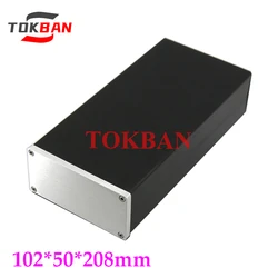 Tokban Audio 1005 102*50*208mm Aluminium Power Supply, Headphone Amplifier Chassis Enclosure DIy Amp Case Shell