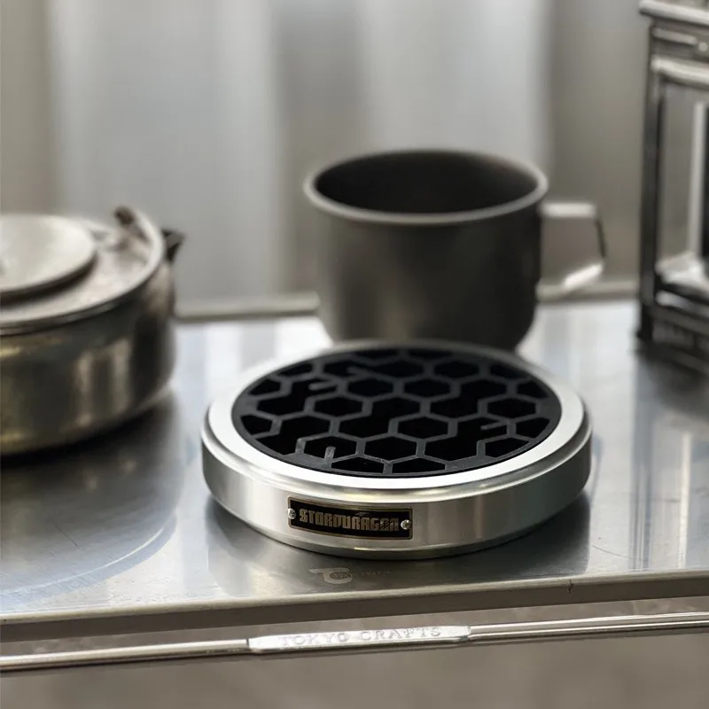 

Кофейный коврик для кемпинга на открытом воздухе, подставки для кофе из алюминиевого сплава, силиконовые подставки для кофе, стеклянные подставки для виски