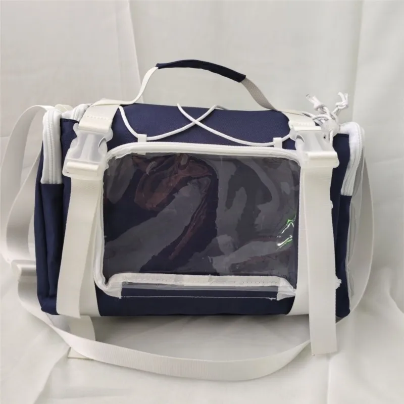 

Spacious Multi-Pocket Clear Ita Bag Women Sporty Commuter Crossbody Purse Ladies Trendy Anime Large Capacity Shoulder Bag 2025