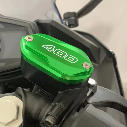 Imagen 2 del producto Para Kawasaki NINJA400 Z400 Ninja 400 Z400 z 400 2018-2024 tapas de tanque de freno delantero y trasero de motocicleta y accesorios de tapa de llenado