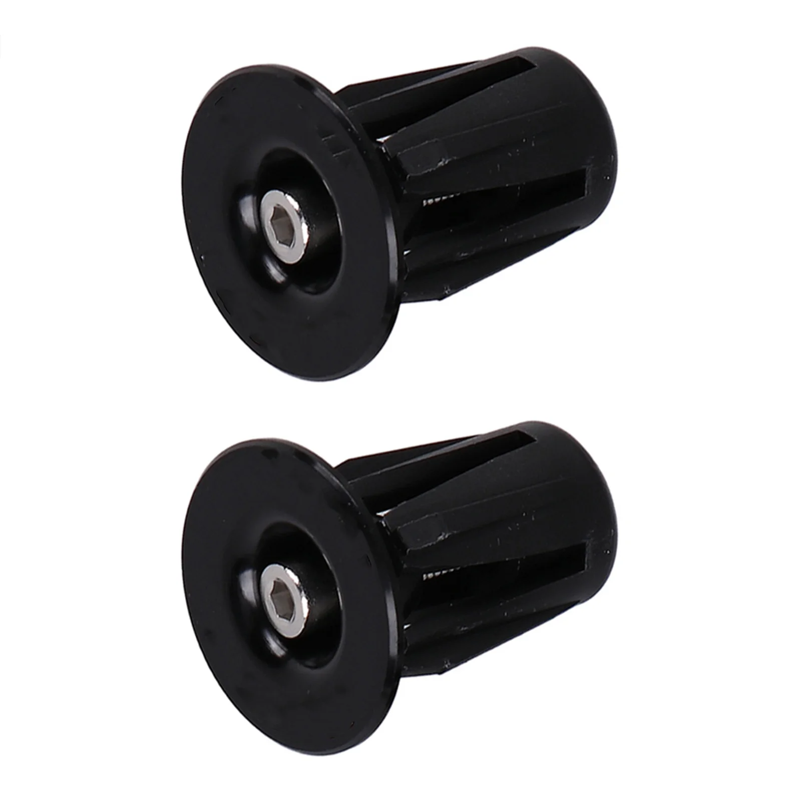 

1Pair Bike Handlebar End Plugs Aluminum Alloy Caps for Handlebars Protection Strong Locking Fit Replacement Parts for Cycling