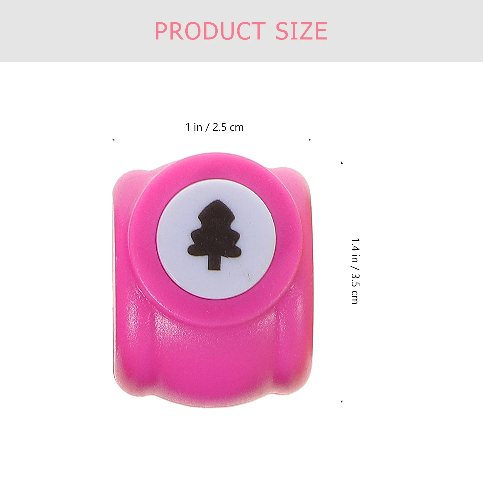 

12 Pcs Embossing Device Hole Punch Scrapbook Scrapbooking Paper Craft Supplies Puncher Decorative for Crafts Small