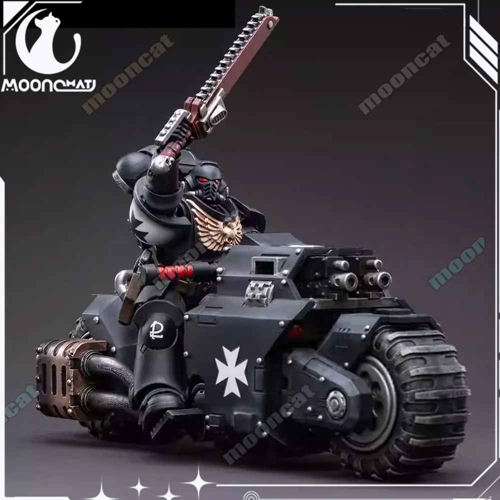 

Joytoy 1/18 Space Marines Anime Figure Black Templars Outriders Action Figurine Brother Valtus Models Doll Outriders Statue Toys