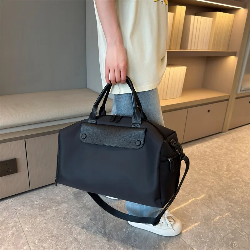 

Travel Duffle Bag Sports Gym Bag for Women with Shoe Compartment & Wet Pocket Fitness Weekender Overnight Luggage Yoga Bag