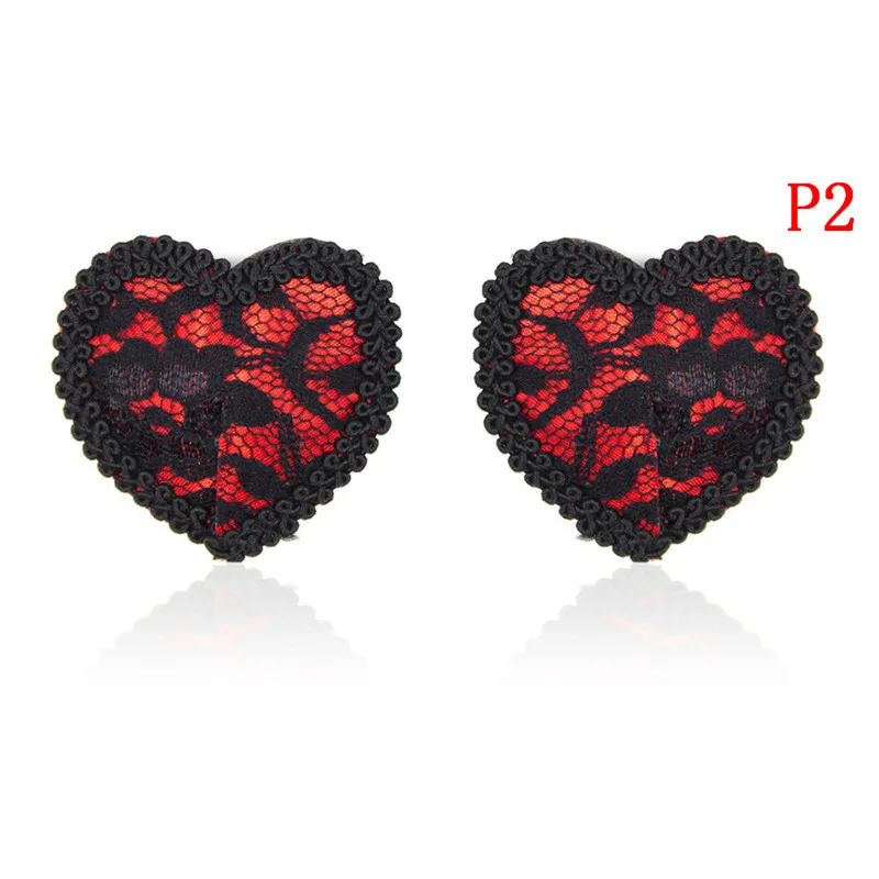 1 Pair Sex Product Sexy Sequin Nipple Covers With Tassels Heart Shape Nipple Stickers Pasties Wholesale Chest Stickers