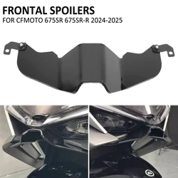 New For CFMOTO 675SR-R 675SR 675 SR 2024 2025 Motorcycle Modified Front Beak Nose Cover Fairing Winglets Lower Lip Guide Cover