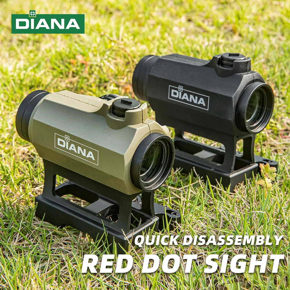 DIANA HD-41 Red Dot Sight, 11 Brightness Levels Scope, 3MOA  Optical Sight with QD  Mount