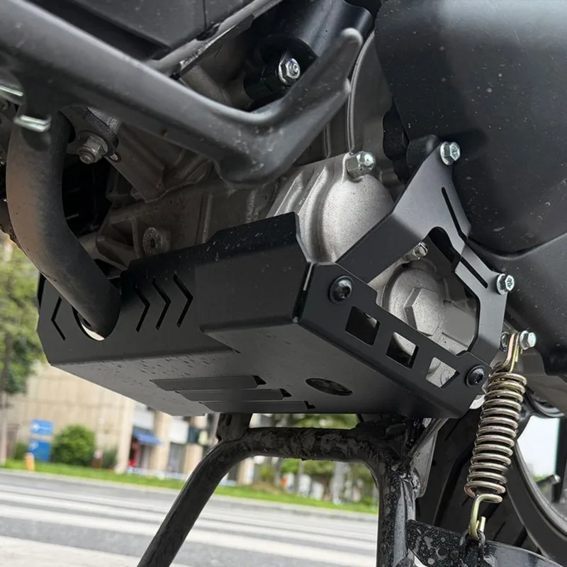 A11M-For ZONTES 150X Motorcycle Accessories UNIVERSAL Engine Lower Guard Plate Chassis Cover Anti-Collision Protection New YEAR