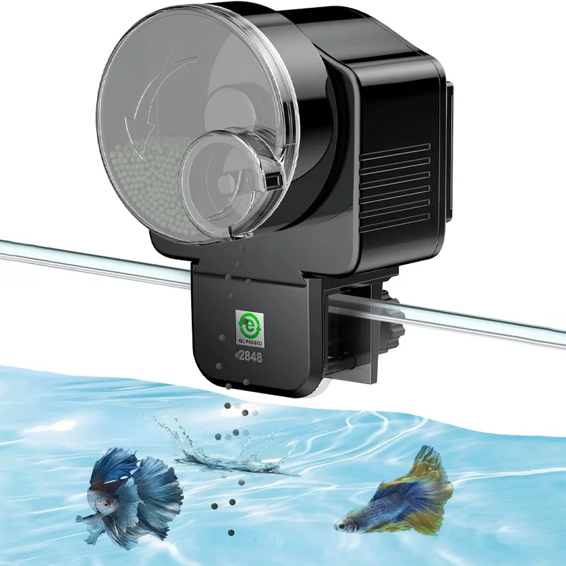 

Fish Tank Automatic Feeding Machine Adjustable Invest Time Capacity Aquarium Fish Tank Feeding Tools Automatic Feeding Machine