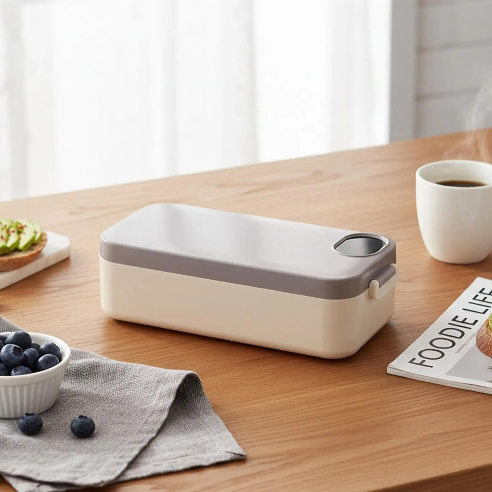 

Heated Lunch Box For Men Rechargeable Food Warmer Portable Electric Lunch Box With Stainless Steel Container For Kids Boys Girls