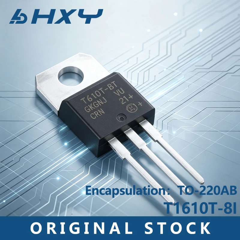 10PCS T1610T-8I TRIAC SENS GATE 800V 16A TO220AB