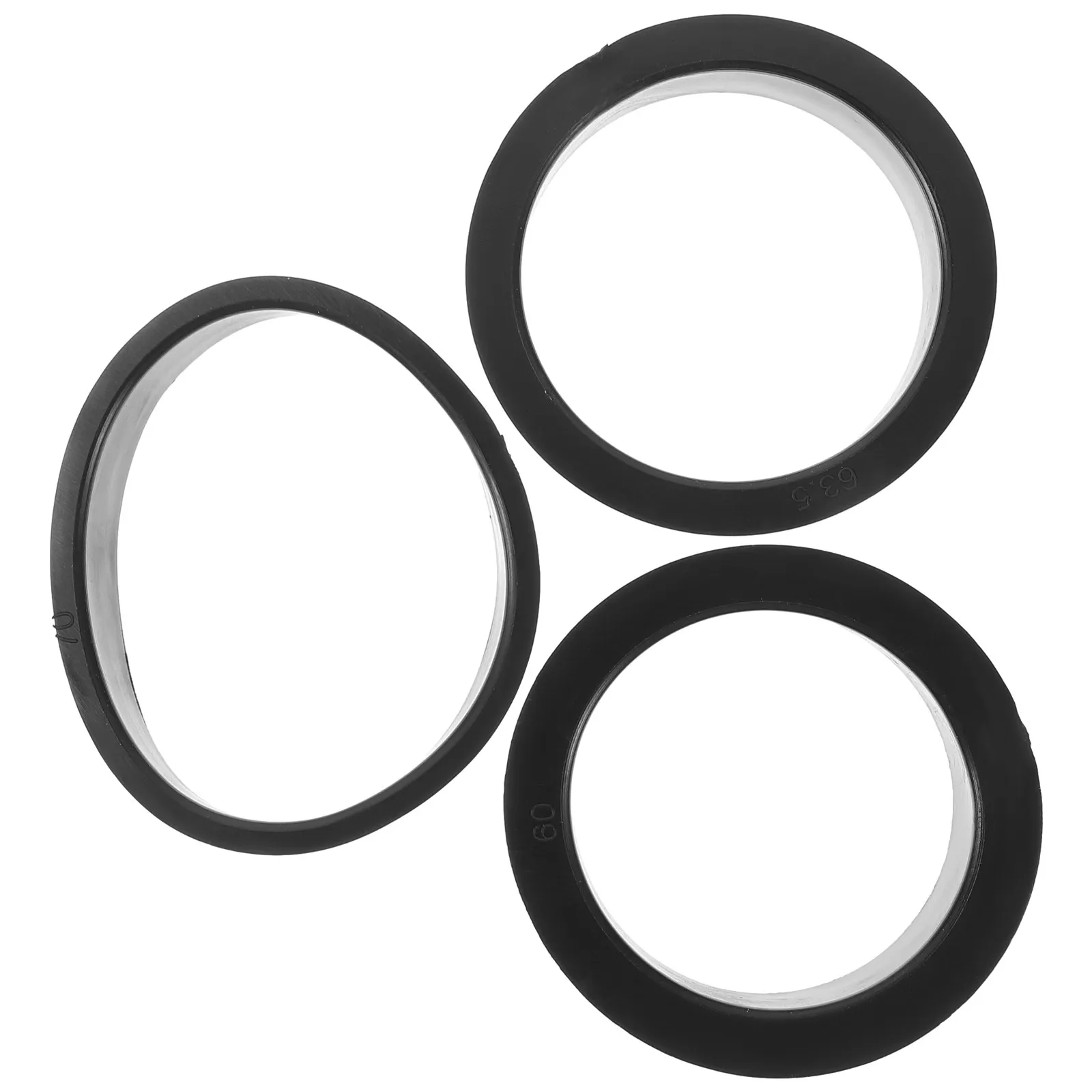 

Комплект из 3 резиновых адаптерных колец для автомобильных фильтров: улучшение эффективности впуска, снижение шума, повышение производительности