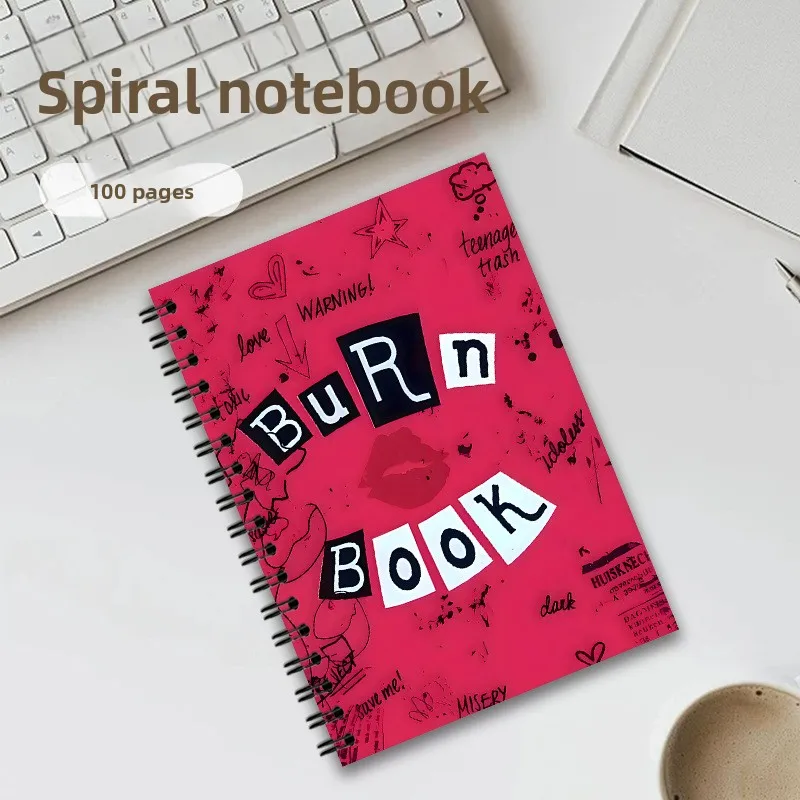 New Popular Cross-border Thick Burnable Journal Spiral Notebook & Coloring Book Wholesale