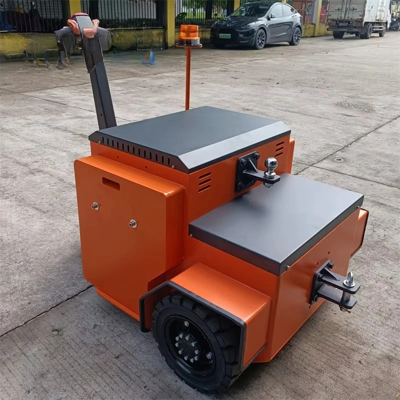 Compact Tow Tug, Electric Trailer Mover, Tugger Train Cart for Storage