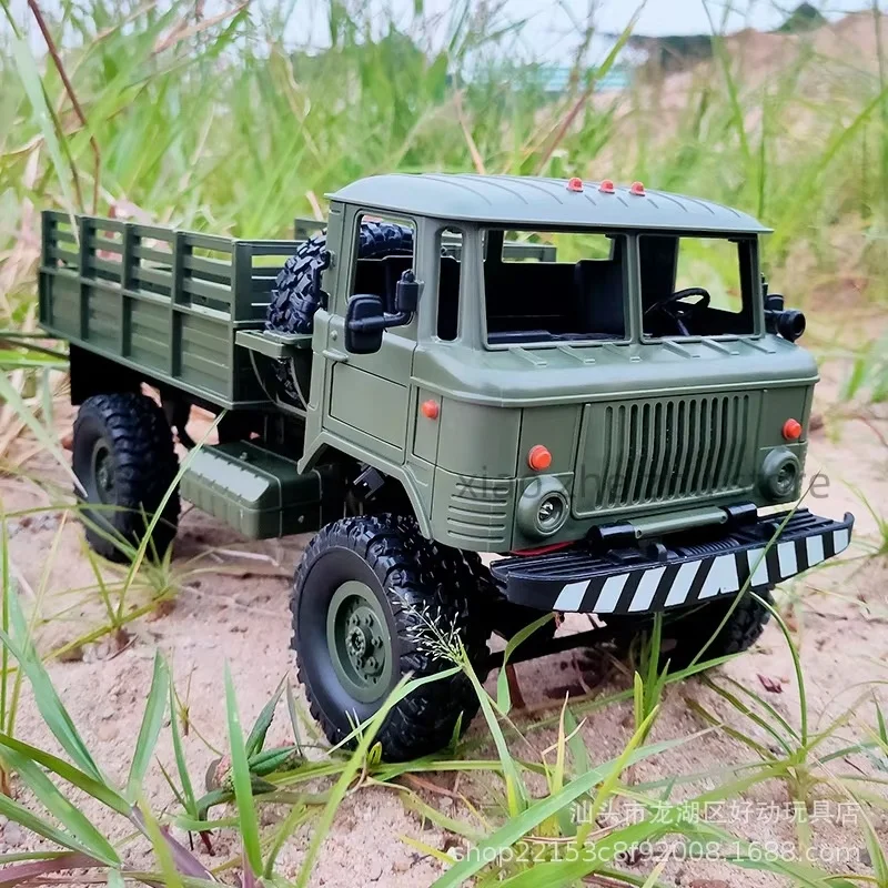 Hot Naughty Dragon B-36 Remote Control Car Ural Military Card Rc Six Wheel Drive Modified Climbing Off-Road Vehicle Model Toy