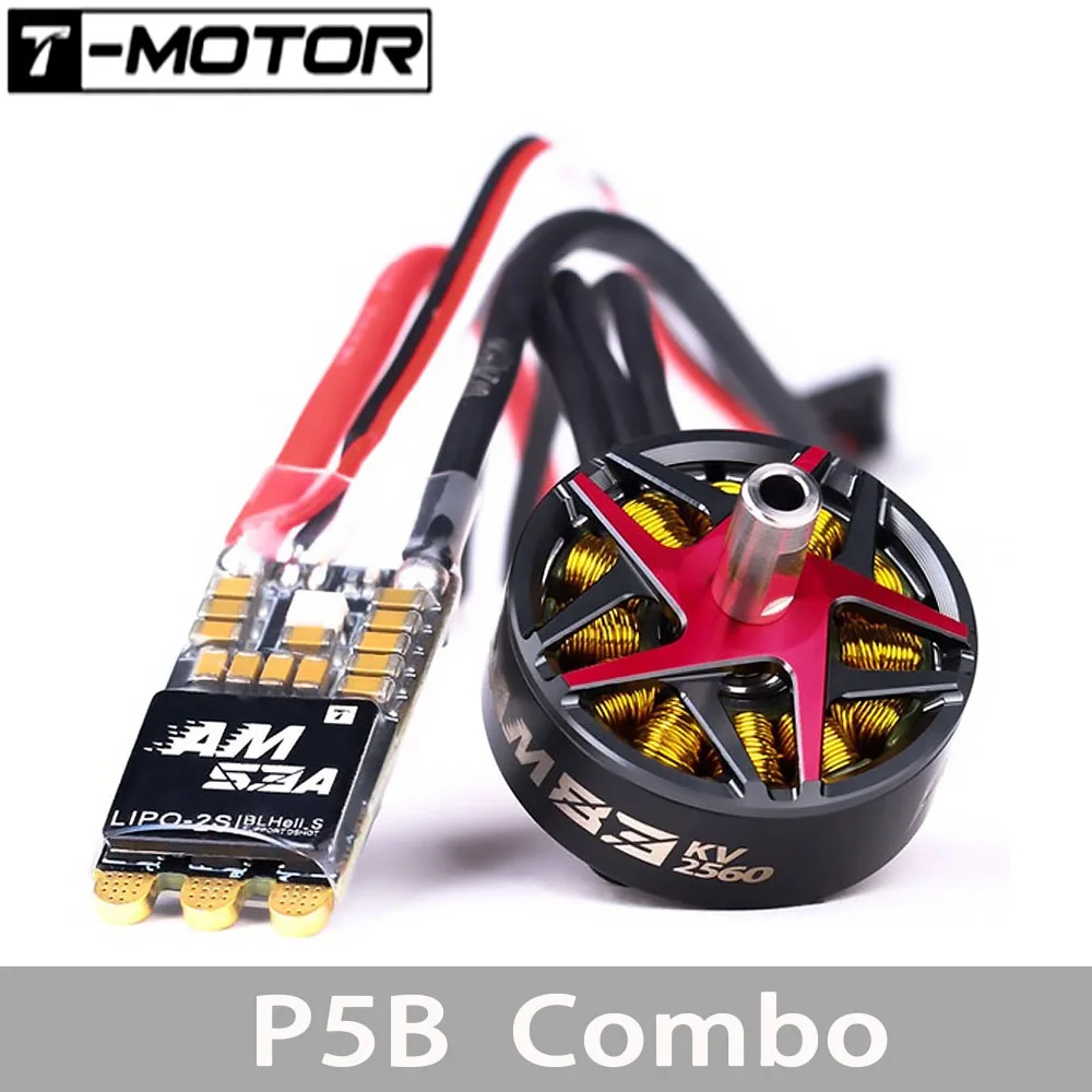 T-MOTOR P5B Combo (AM83 Brushless Motor + AM53A 2S Plane ESC) For RC Fixed-Wing Airplane Drone