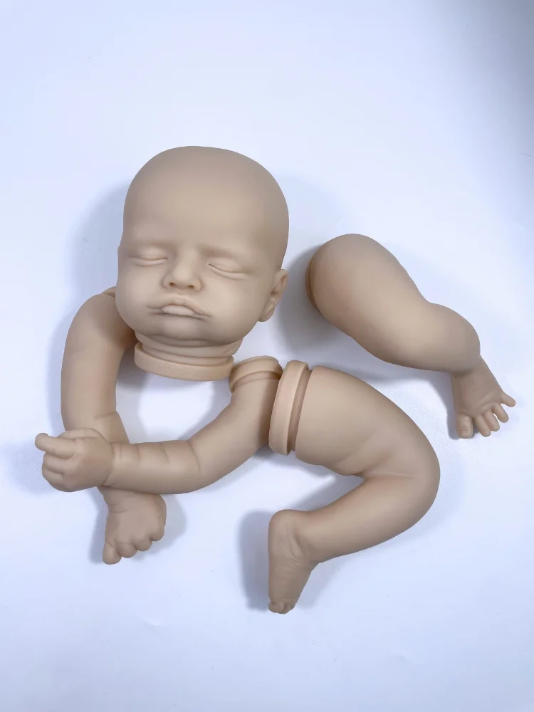 19 بوصة الفينيل تولد من جديد دمية عدة يدوية طقم طفل روزالي تولد من جديد العرض لتقوم بها بنفسك دمية عدة لعبة دمية أجزاء مع القماش الجسم