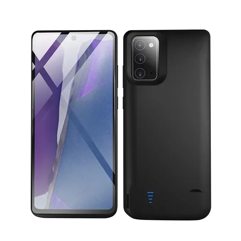 Étuis de chargeur de batterie portables 6000mAh pour Samsung Galaxy Note 20 Note 20 étui de chargeur de batterie Ultra Power